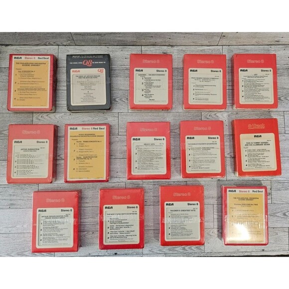 Vintage RCA 8-track 14-tape bundle. 1960s and 1970s. Factory Sealed. - Picture 8 of 16